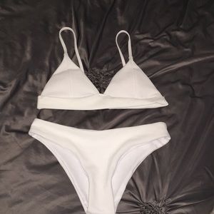 Zaful White Bikini